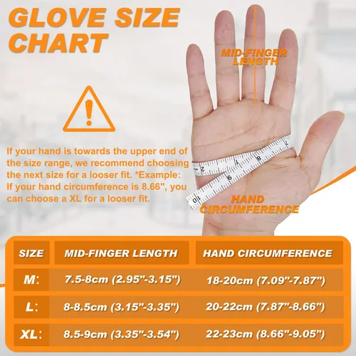 Miniatura 6 de Sukeen Guantes de invierno para hombres y mujeres, para pantalla táctil, antideslizantes, ligeros, para clima frío, guantes cálidos para correr