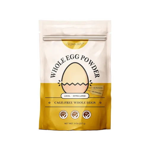 Miniatura 7 de Orgnisulmte Polvo de proteína de clara de huevo 8 Oz, claras de huevo pasteurizadas y secas, sin gluten, sin transgénicos, sin sabor, de gallinas