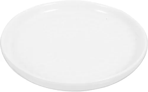 Kichvoe Bandeja de cerámica para tartas, plato redondo de postre de 6.10 pulgadas, plato de servicio de alimentos para aperitivos, frutas, galletas,