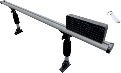 Pactrade Marine Soporte de motor de arrastre para pesca, kayak, soporte de motor de arrastre, agujeros universales de 43.5 pulgadas, pistas de