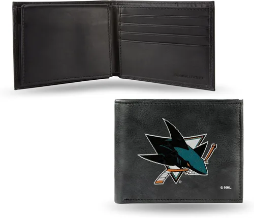 Miniatura 9 de Rico Industries NHL Anaheim Ducks - Billetera de cuero bordada