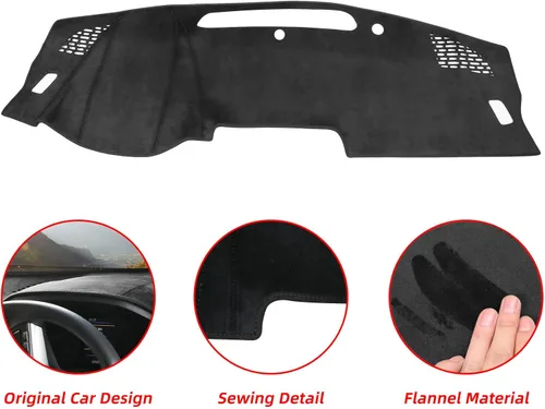 Miniatura 4 de CZCGYDY Funda de tablero para Nissan Altima 2026 2025 2024 2023 2022 2021 2020 2019, alfombrilla de franela de ajuste personalizado, almohadilla