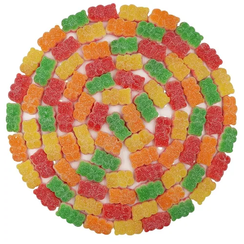 Miniatura 11 de FirstChoiceCandy Fun Sour Gummy Bears (2 libras (paquete de 1), fresa rosa ácida)