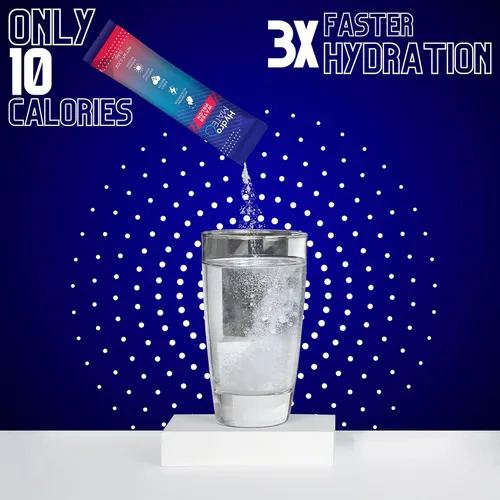 Miniatura 6 de HydroMATE - Paquetes de electrolitos en polvo para mezclar bebidas, acelerador de hidratación, bajo en azúcar, alivio rápido para fiestas