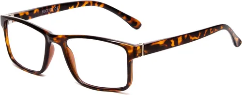 Miniatura 6 de Calabria L2007 - Gafas de lectura rectangulares de diseño para hombres y mujeres, lentes de lectura de una sola potencia, elegantes y duraderas