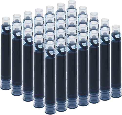 Miniatura 9 de 35 cartuchos de tinta, 0.134 in de diámetro de diámetro, pluma estilográfica de caligrafía, cartuchos de tinta de repuesto para pluma estilográfica