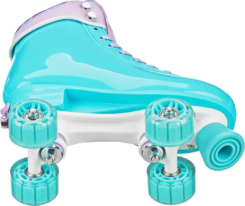 Miniatura 3 de Roller Derby Gumdrop - Patín ajustable para niños, color menta (3-6)