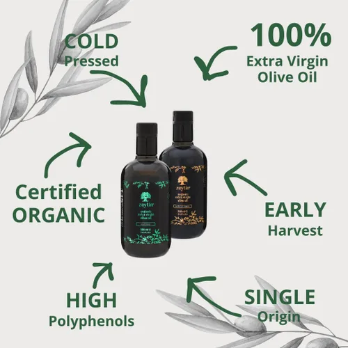 Miniatura 4 de Zeytin Aceites de oliva virgen extra prémium - 2021/2022 Fresh Harvest I Premió la marca I Early-Harvest I Ensaladas y aderezos I prensado en frío I