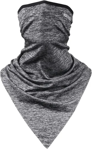 ROCKBROS Polaina para el cuello, UPF 50+, cubierta facial fresca y ligera, protección UV, transpirable, polainas para el cuello para hombres