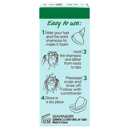 Miniatura 9 de Garnier Whole Blends - Barra de champú hidratante para cabello normal, coco y aloe vera, 2 onzas, 1 unidad (el embalaje puede variar)