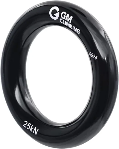 Miniatura 8 de GM CLIMBING Rappel Ring 25kN para escalada en roca Arborist Rescue Slackline Hammock