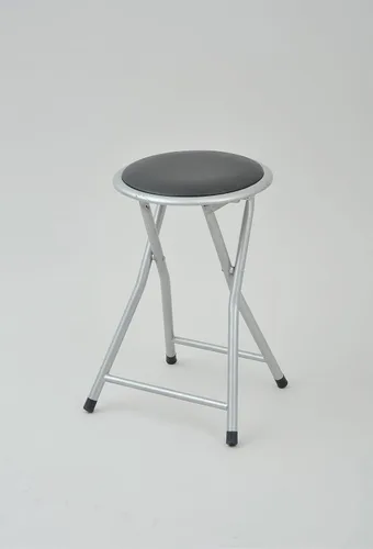 Miniatura 3 de YAMAZEN YZX-02R (SB) Silla plegable (sin respaldo), color negro