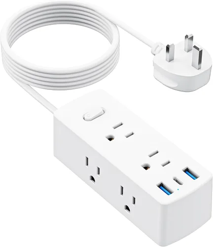 Miniatura 14 de Olcorife PD25W Mini adaptador de viaje, adaptador de corriente universal con 2 USB-C 1 USB-A, adaptador de enchufe internacional, esenciales