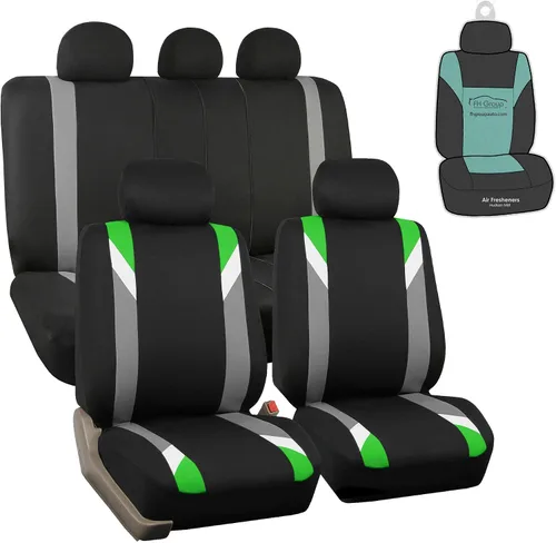 Miniatura 14 de Fundas para asientos modernos, bolsa de aire y Ready™ split de FH GROUP FH-FB033115, para la mayoría de automóviles, camiones, SUV o furgonetas