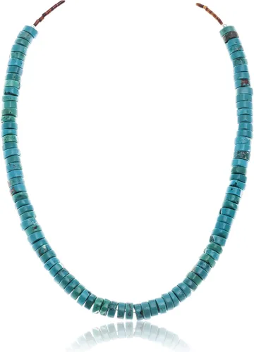 $400Tag Disco de magnesita Plata Certificado Navajo Nativo Americano Collar Cadena 18209 Hecho por Loma Siiva, Metal Piedra, magnesita