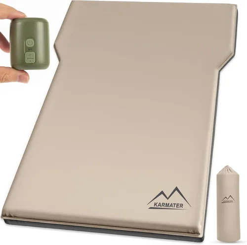 Miniatura 7 de Colchoneta de Aire para SUV Cama de Coche, Almohadilla Inflable para Coche y Camping con Bomba de Aire, Colchón de Camping de Espuma Viscoelástica