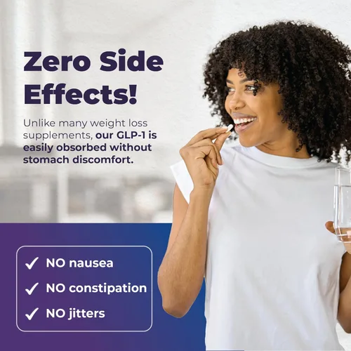 Miniatura 5 de ColonBroom GLP-1 Suplemento de control de peso para mujeres y hombres, GLP1 apoya el control del apetito, la energía y el equilibrio del estado