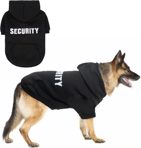 Miniatura 48 de SCENEREAL Sudadera de seguridad con capucha para perros grandes, medianos y pequeños, para niños y niñas, disfraz de perro suave con agujero para #1