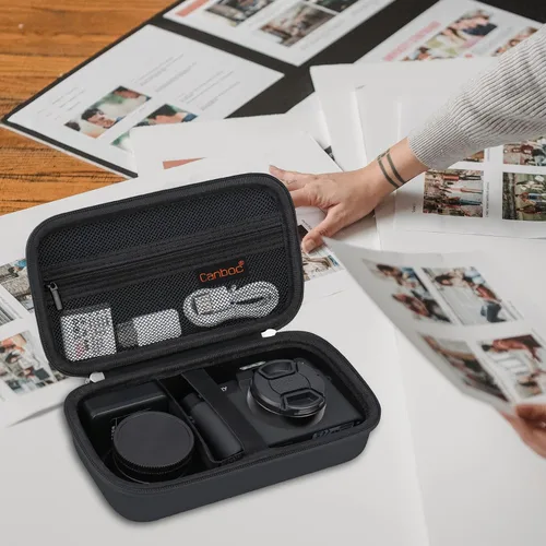 Miniatura 7 de Canboc Funda para cámara digital 4K para Femivo/IWEUKJLO/VETEK/VJIANGER 4K 48MP Vlogging para fotografía y video, bolsa para cámara de vlog