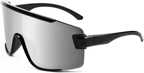 Miniatura 2 de FEISEDY Gafas de ciclismo para hombres y mujeres, gafas de sol deportivas de los años 80, gafas de esquí, conducción, pesca, ciclismo, protección