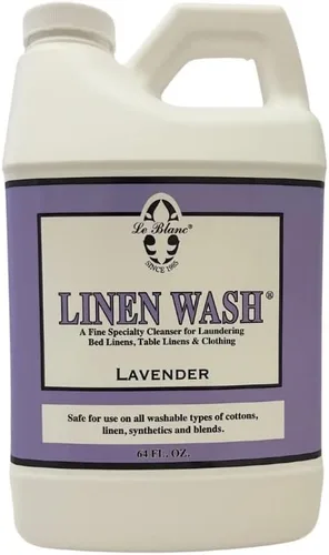 Miniatura 12 de Le Blanc® White Flowers Linen Wash® - Limpiador de ropa de lujo para ropa de cama y mesa, 64 onzas (paquete de 1)