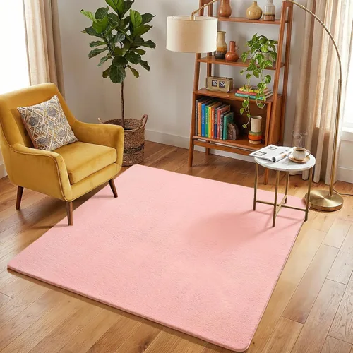 Miniatura 201 de Amearea Alfombras modernas para dormitorio, sala de estar, alfombra de espuma viscoelástica gruesa de 4 x 6 pies, alfombra de espuma viscoelástica