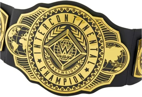 Miniatura 3 de Mattel Cinturón de título del campeonato WWE, ajustable para juegos de rol de niños