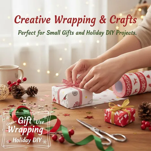 Miniatura 6 de Toallas de papel de cocina de Navidad: toallas de limpieza desechables, pañuelos de cocina de Navidad, toallas de mano altamente absorbentes