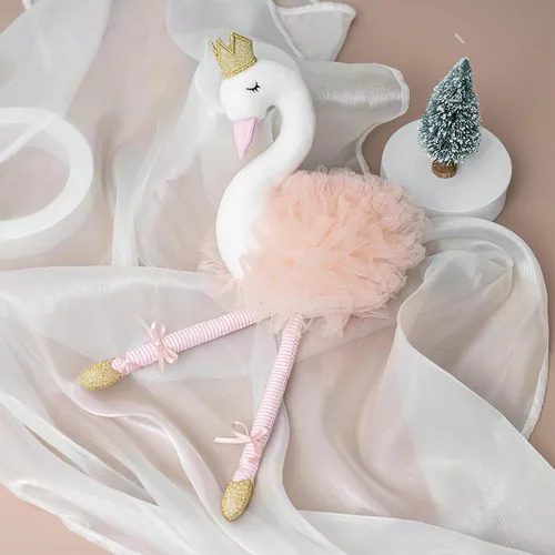 Miniatura 6 de Juguetes de Peluche Animales de Peluche Cisne de Ballet para Niñas de 12 Pulgadas de Altura, Animales de Peluche para Niños