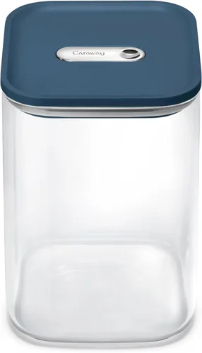 Miniatura 22 de Caraway 1 qt de vidrio Contenedor hermético de almacenamiento de alimentos con tapa – Contenedor de almacenamiento de cocina sin tóxicos, sin BPA