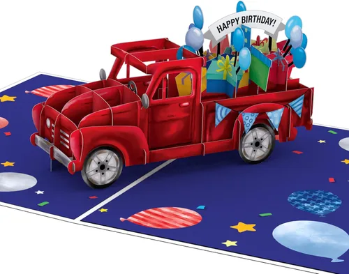 Miniatura 9 de Lovepop Tarjeta desplegable de cumpleaños con luces LED para ella y él – Tarjetas de felicitación 3D iluminadas para niños, niñas, hombres y mujeres
