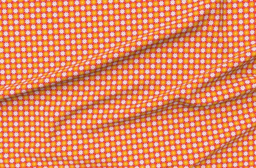 Miniatura 17 de Spoonflower Tela – Rayas psicodélicas retro vintage olas Groovy 70s tonos cálidos impresos en tela de algodón de la firma de pétalos por The Yard