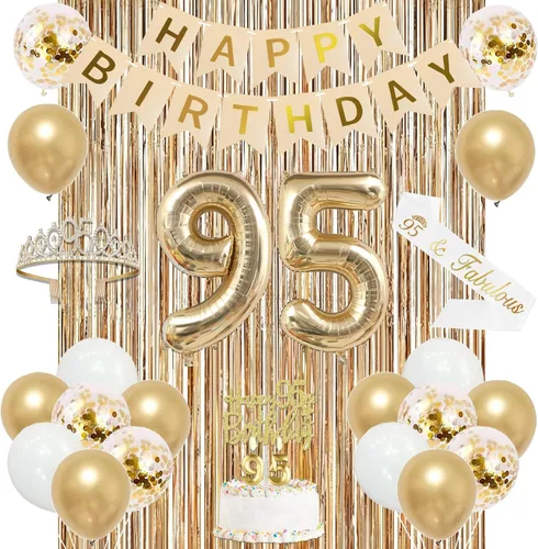 Miniatura 14 de Trgowaul Decoraciones de 9º cumpleaños para niñas, pancarta, banda y corona, decoración de pastel, globo de número 9, cortinas de flecos