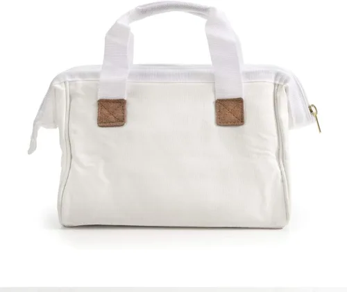 Miniatura 2 de Dickies Bolsa de trabajo de lona duradera de 12 pulgadas para pintores, carpinteros y constructores, cremallera resistente, asas reforzadas