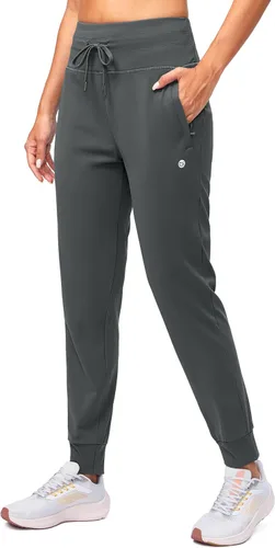 Miniatura 47 de G Gradual Pantalones deportivos con forro polar para mujer, de cintura alta, resistentes al agua, térmicos, para invierno, correr, senderismo