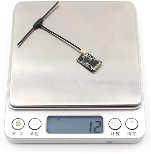 Miniatura 4 de SPARKHOBBY BAYCK ELRS 915MHz / 2.4GHz Nano ExpressLRS Receptor con Antena Tipo T Soporte Actualización para RC FPV Traversing Drones Piezas