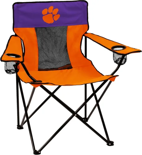 Miniatura 53 de Logo Brands NCAA Georgia Bulldogs Elite Silla Portátil - Silla Premium para Exteriores con Portavasos, Marco de Acero con Recubrimiento en Polvo