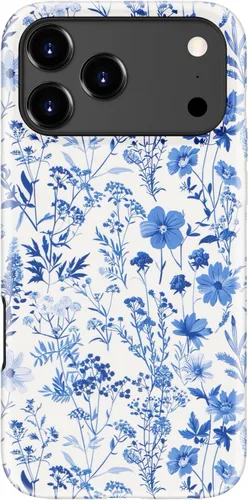 Miniatura 57 de Funda para iPhone 12 Mini, compatible con carga inalámbrica, protección de doble capa con elegante diseño de flores silvestres, silicona suave +