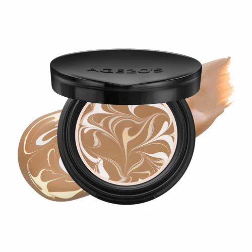 Miniatura 52 de [Tamaño mini] AGE20'S Signature Essence Pact 13C Base de cojín coreana vegana Paquete de 1 Base crema, acabado húmedo y brillante, cobertura