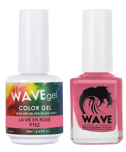 Miniatura 172 de WAVEGEL - Juego dúo de gel y esmalte de uñas a juego - Colección Simplicity - #P109 Blizzard I 0.5 onzas