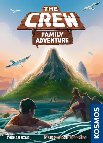 Miniatura 2 de The Crew: Family Adventure - Varados en el Paraíso: The Crew - Aventura Familiar Thames & Kosmos Juego de Cartas Cooperativo Noche