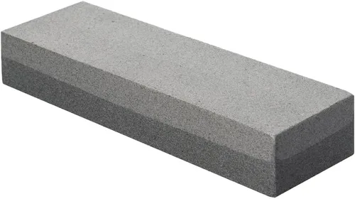 SE Piedra de afilar de óxido de aluminio de doble cara de 6 pulgadas - Granos 120 y 240 para reparación de cuchillas y refinamiento de bordes - SS6