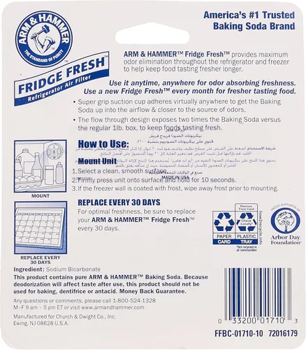 Miniatura 3 de Filtros de aire fresco para refrigerador Arm and Hammer (paquete de 3)