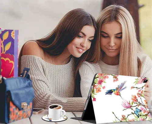 Miniatura 8 de Funda para iPad Mini, iPad Mini 1 2 3 4 5 y juego de posavasos, funda de piel sintética con soporte y apagado automático para iPad 5/4/3/2/1