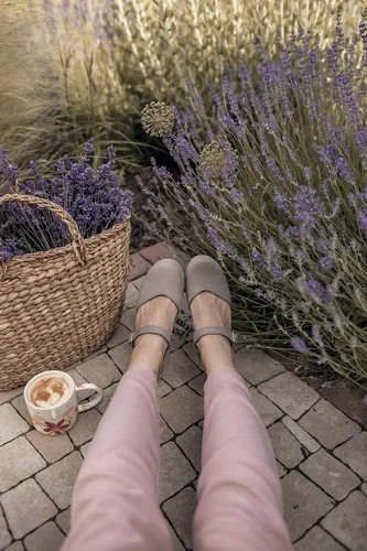 Miniatura 5 de Zueco suizo de madera, hecha a mano, para mujer de Sandgrens Milan