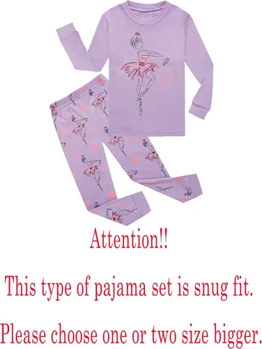 Miniatura 2 de Family Feeling - Conjunto de pijama de manga larga, diseño 100% de algodón, para niños pequeños