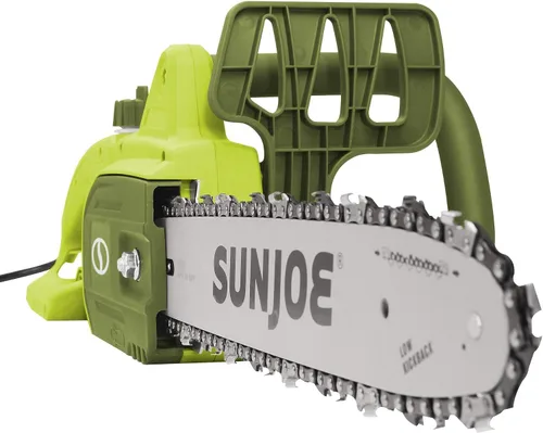 Miniatura 4 de Sun Joe SWJ599E-P2 Tree Limb Master - Motosierra eléctrica de mano, 14 pulgadas, 9 amperios, retroceso bajo