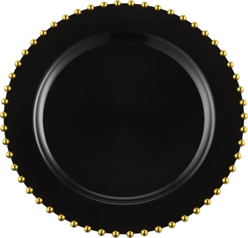 Miniatura 7 de Plasticpro - Juego de platos combinados de 32 piezas de plástico para cena, platos desechables de plástico elegantes y resistentes para fiestas de 7