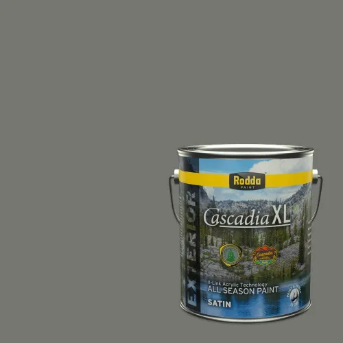 Miniatura 148 de Rodda Paint CASCADIA XL - Pintura satinada exterior e imprimación en uno, 1 galón, hoja de aloe