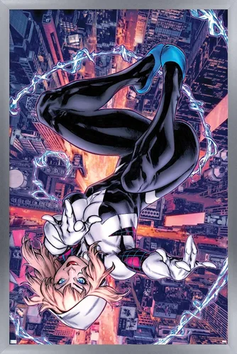 Miniatura 8 de Trends International Póster de pared de Marvel Comics Ghost Spider #1, 14.725 x 22.375 pulgadas, versión premium sin marco